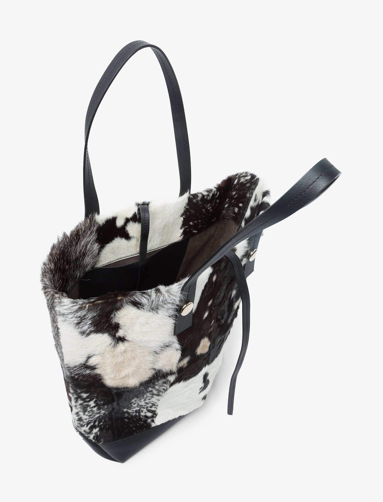 Shearling North South Tobo Tote #4