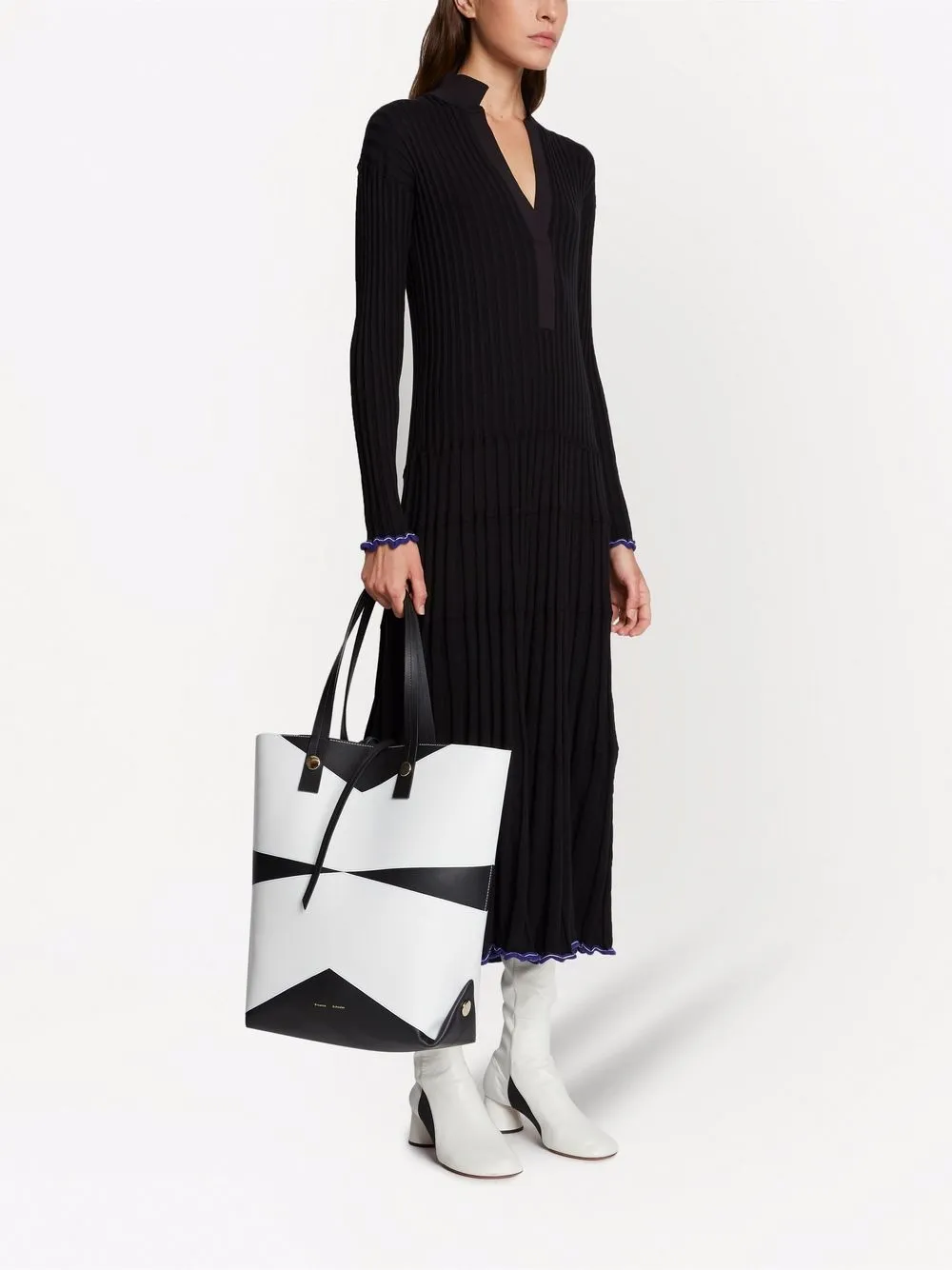 фото Proenza schouler сумка-тоут pieced north south tobo