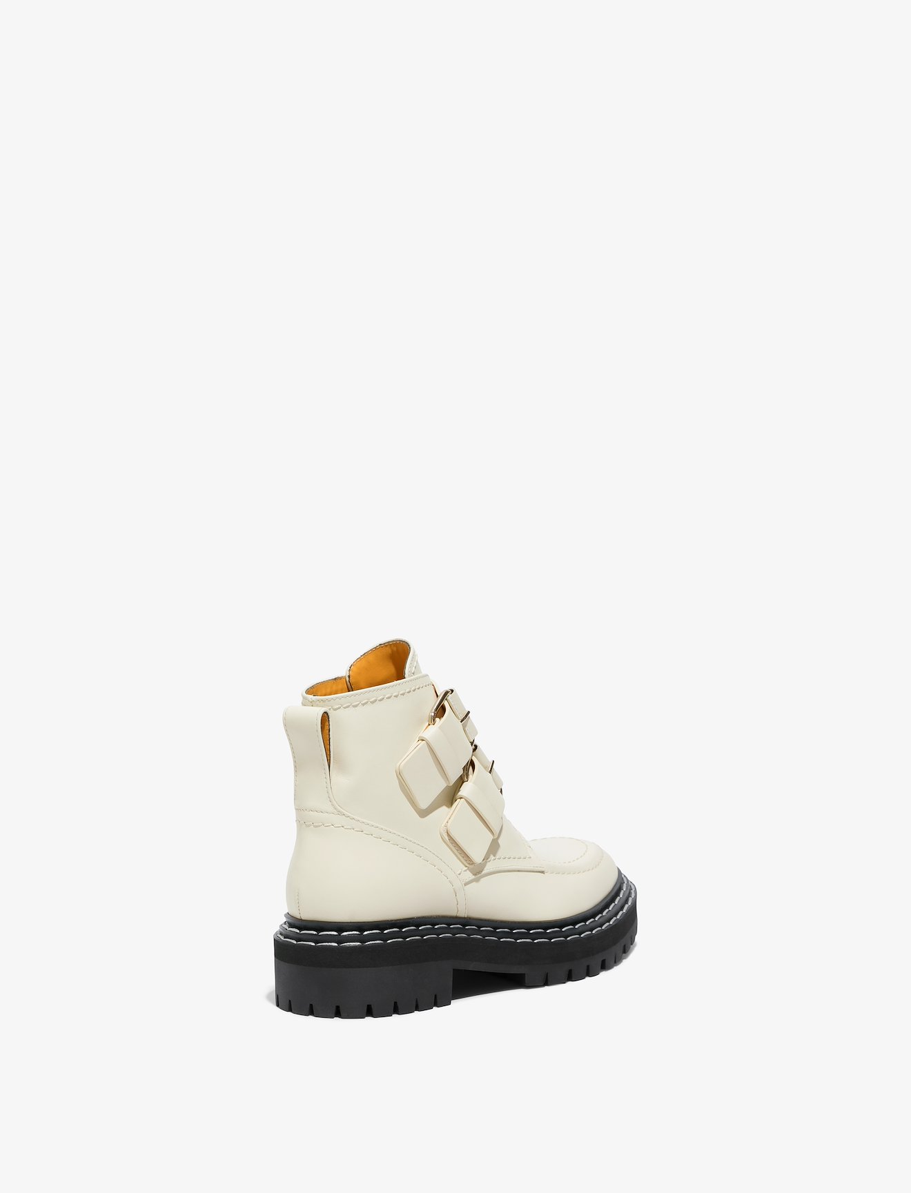 Lug Sole Buckle Boots #2