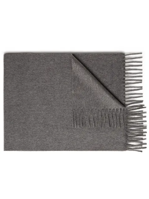 Zegna fringed cashmere scarf