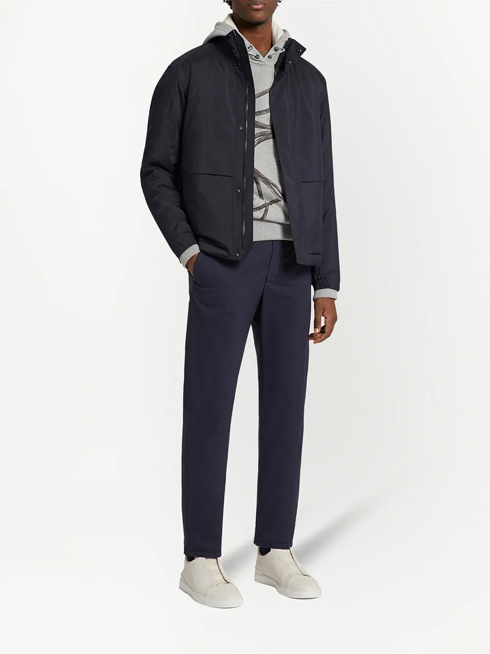 фото Z zegna пуховик soft shell