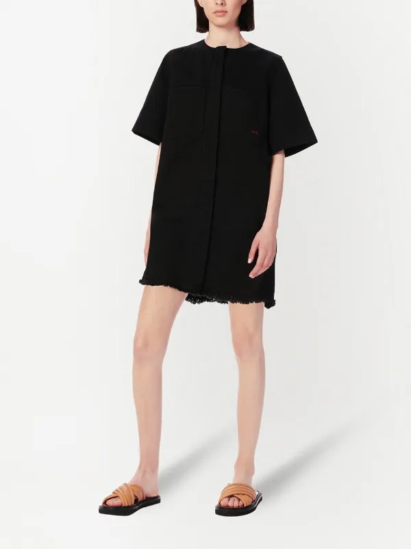 Shop Victoria Victoria Beckham frayed 