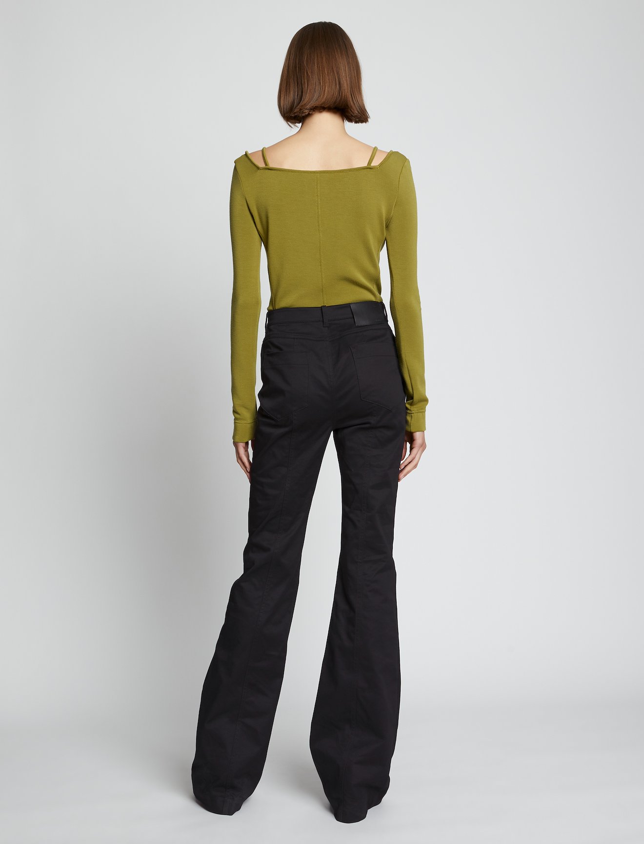 Cotton Twill Full Leg Pants #2