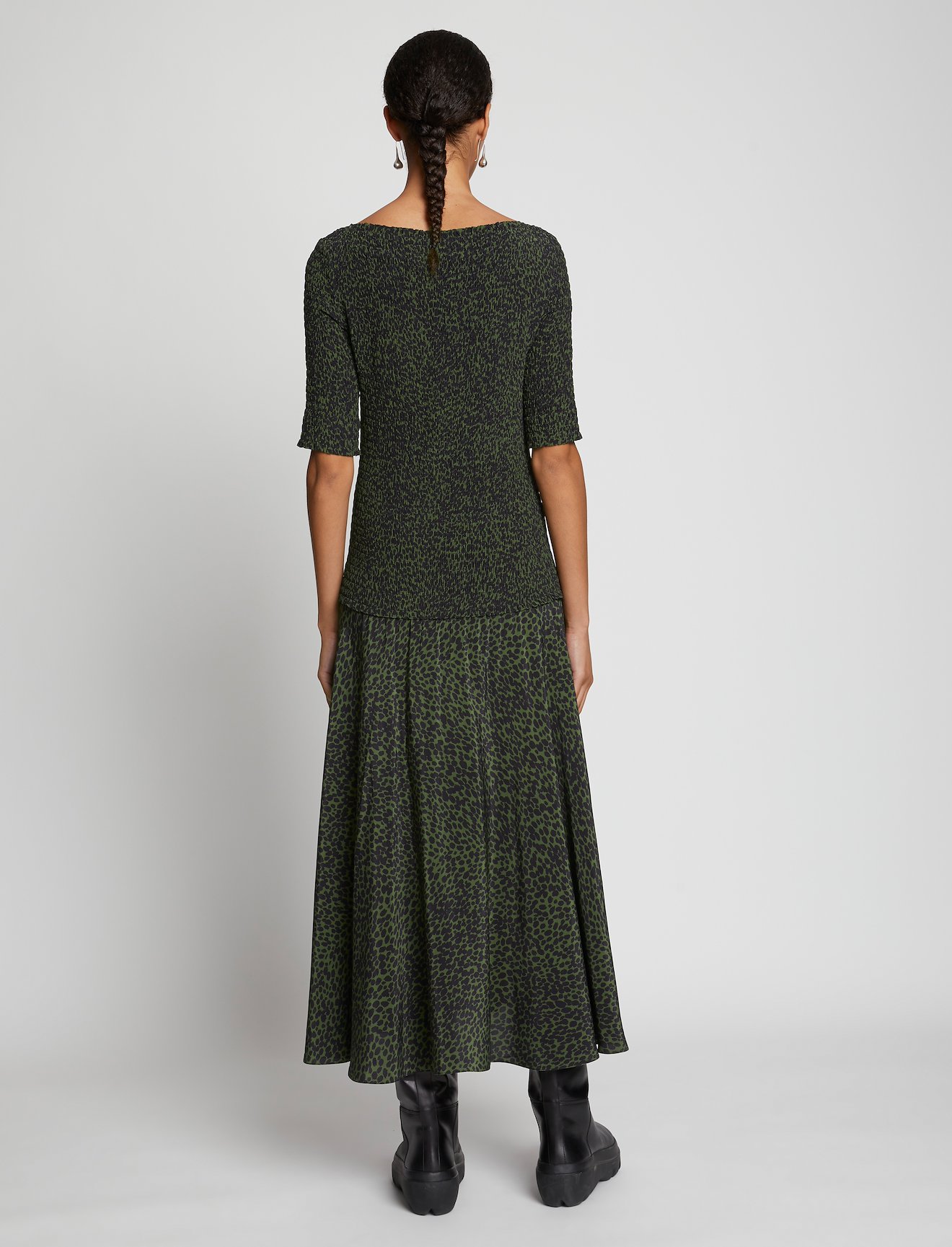 Smocked Dot Dress #2