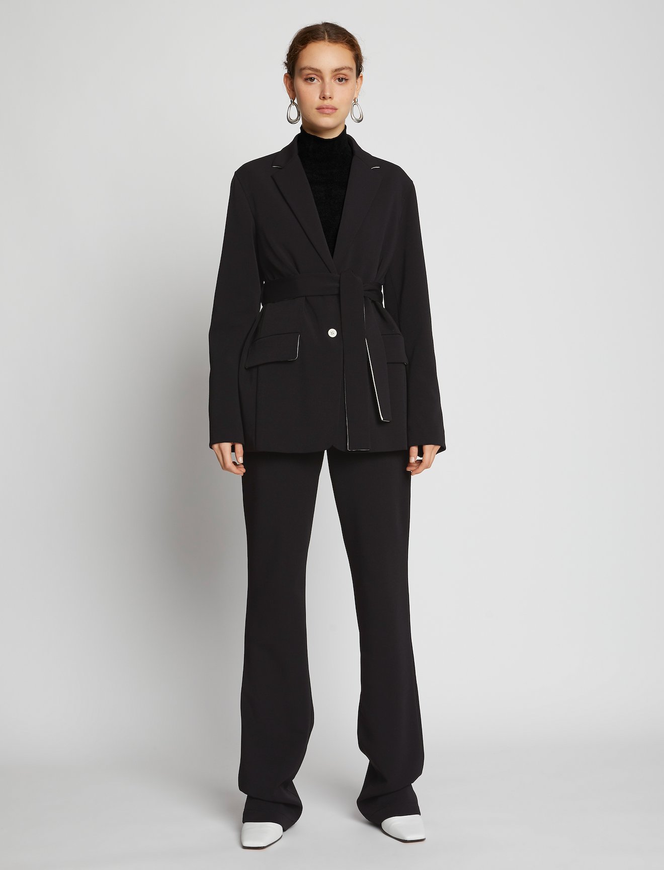 Crepe Suiting Blazer #1
