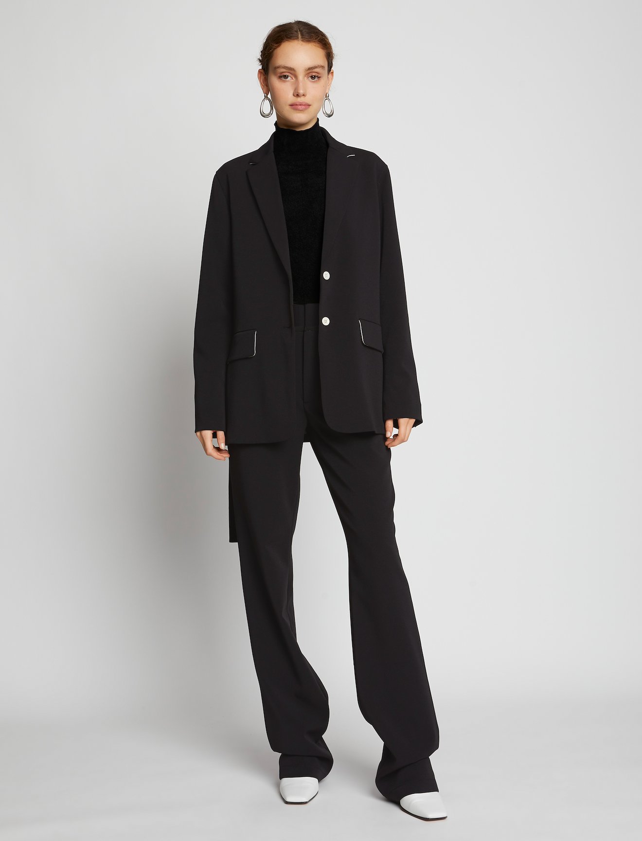 Crepe Suiting Blazer #6