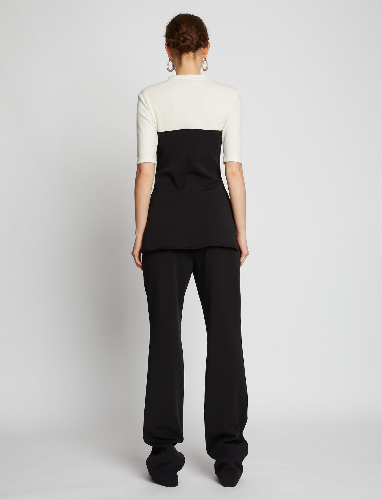 Crepe Suiting Wide Leg Pants #2