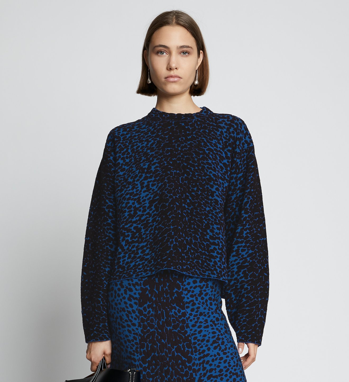 Dot Jacquard Sweater