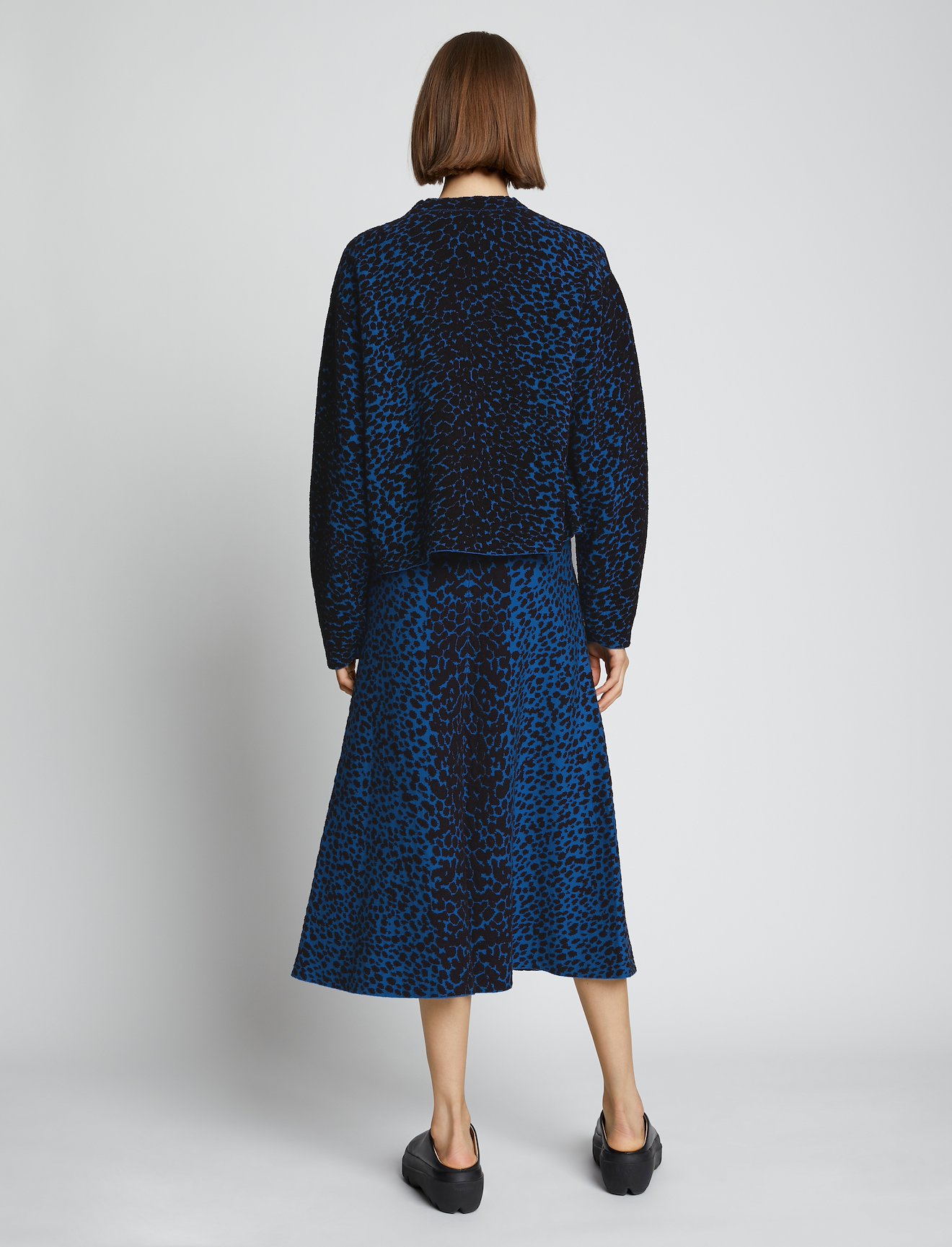 Dot Jacquard Sweater #3