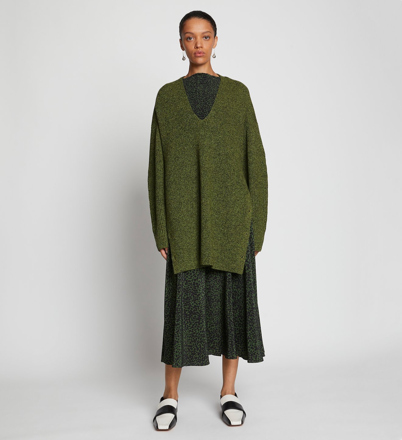 Merino V-Neck Tunic