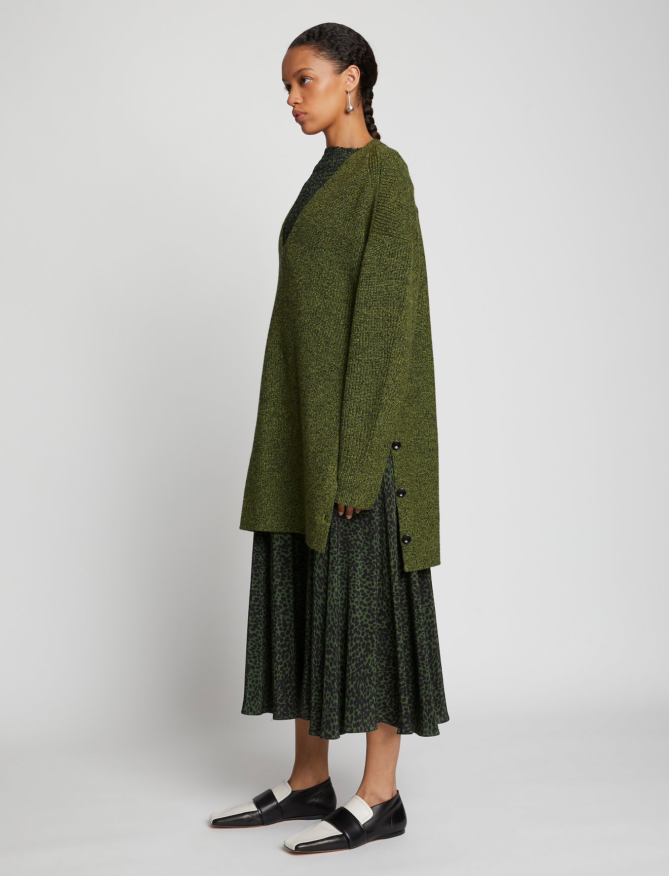 Merino V-Neck Tunic #1