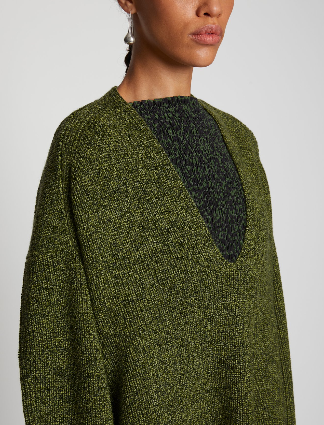 Merino V-Neck Tunic #3