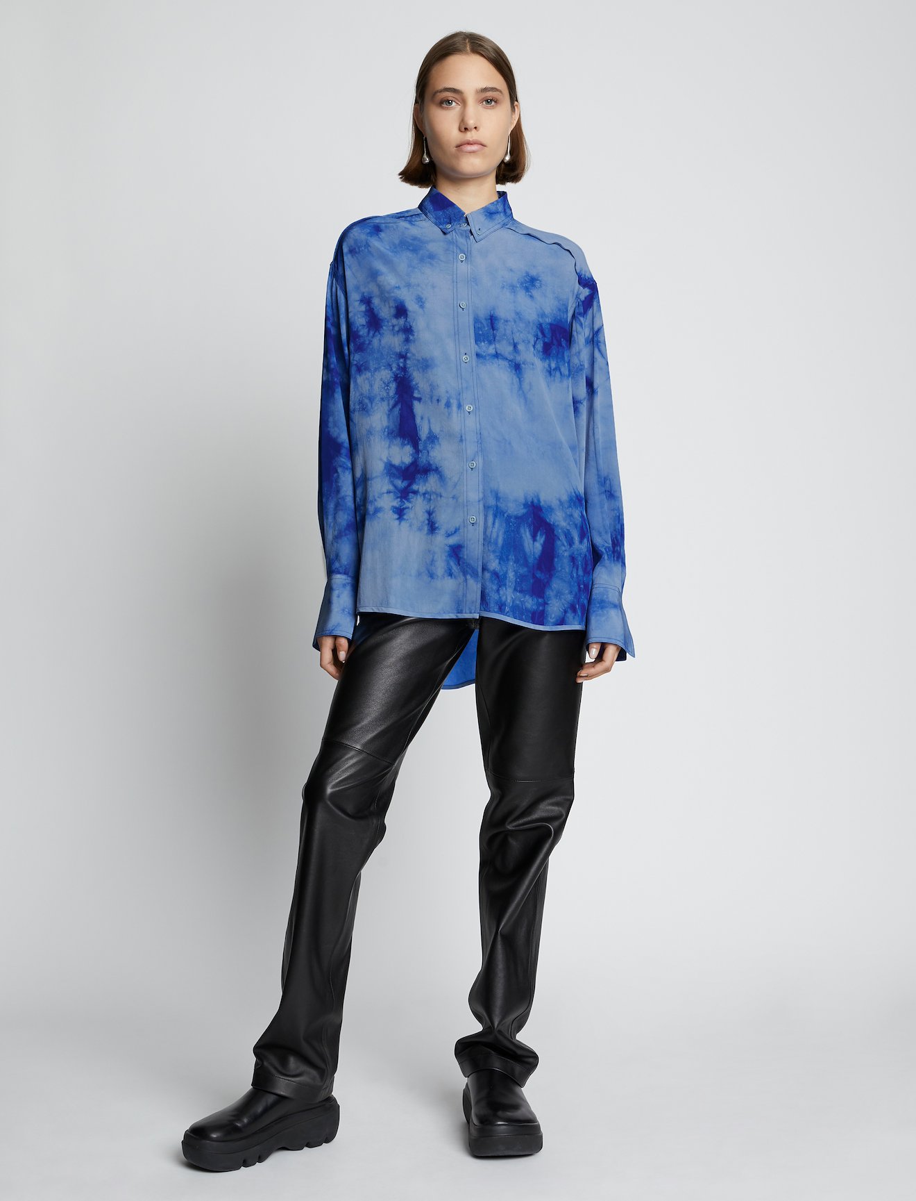 Tie Dye Silk Shirt #1