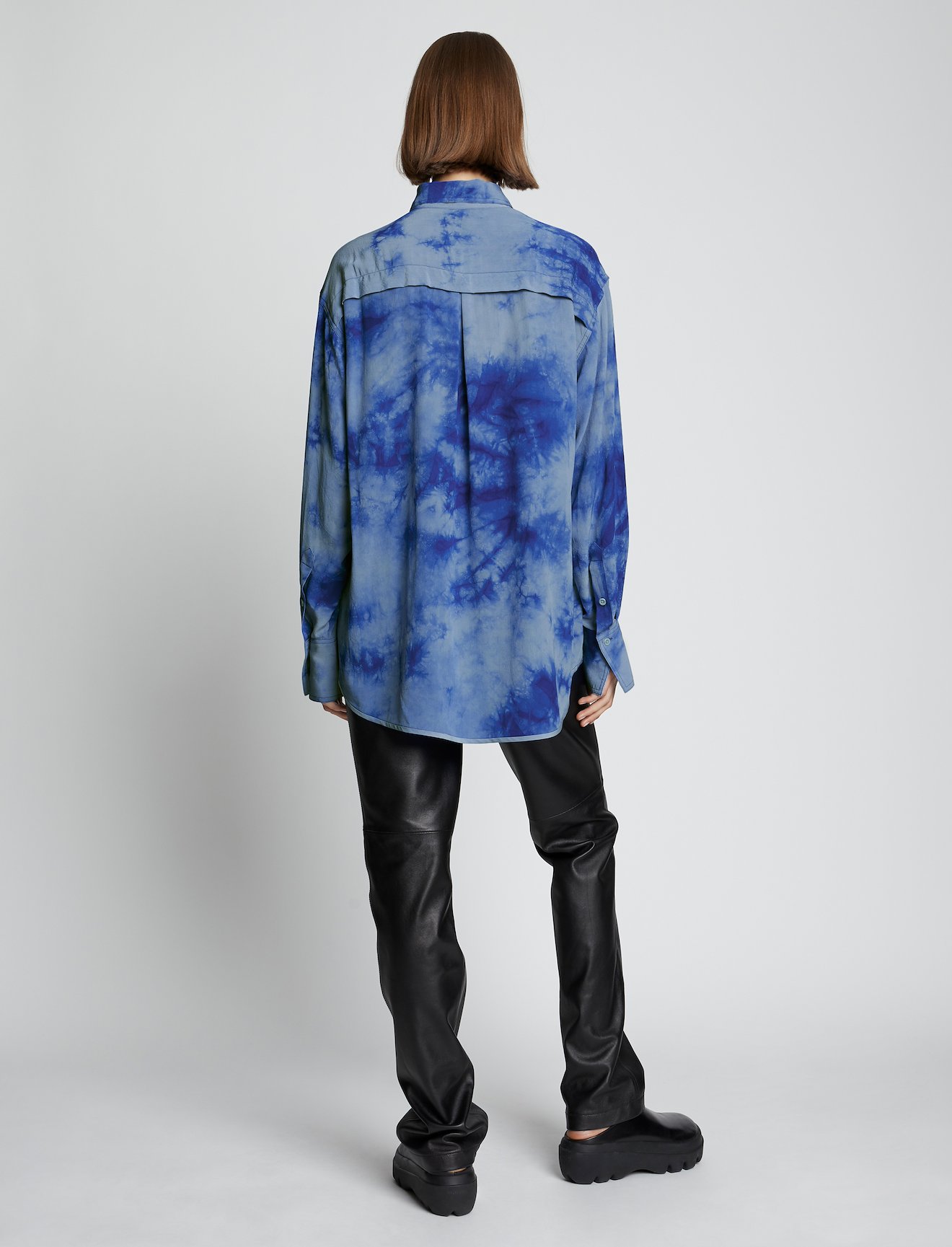 Tie Dye Silk Shirt #3