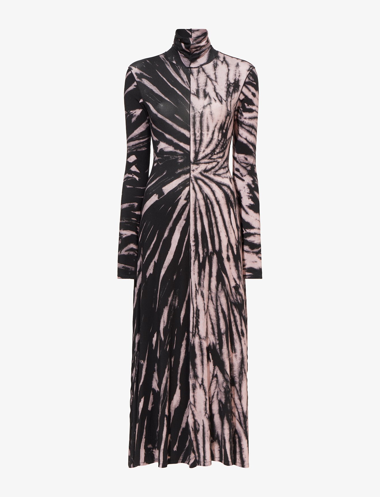 Spiral Tie Dye Jersey Dress #4