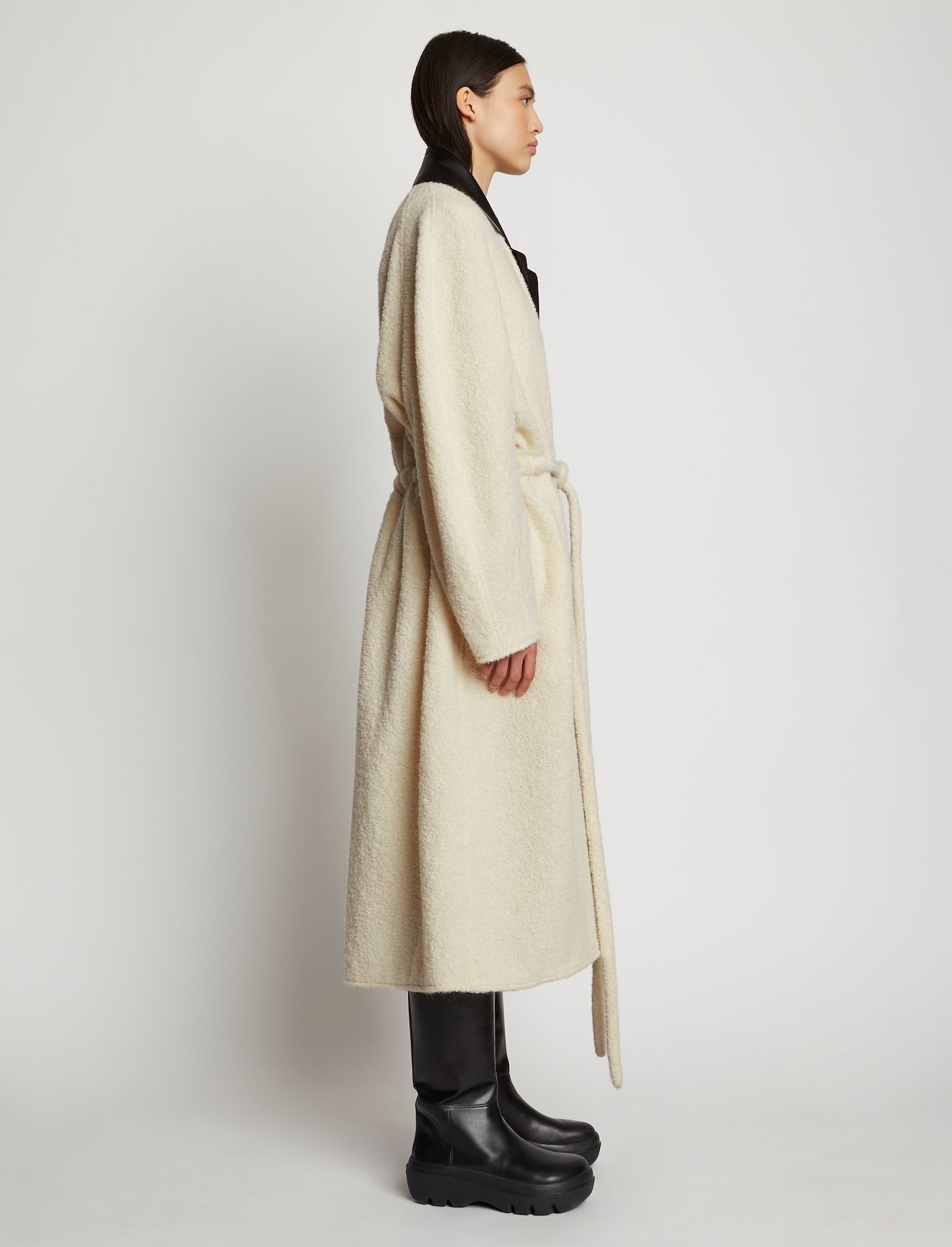 Wool Boucle Coat #1