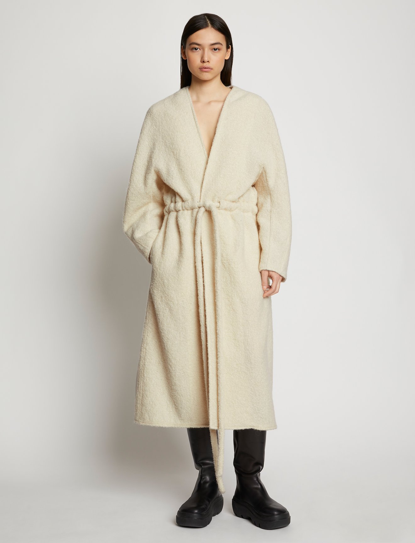 Wool Boucle Coat #5