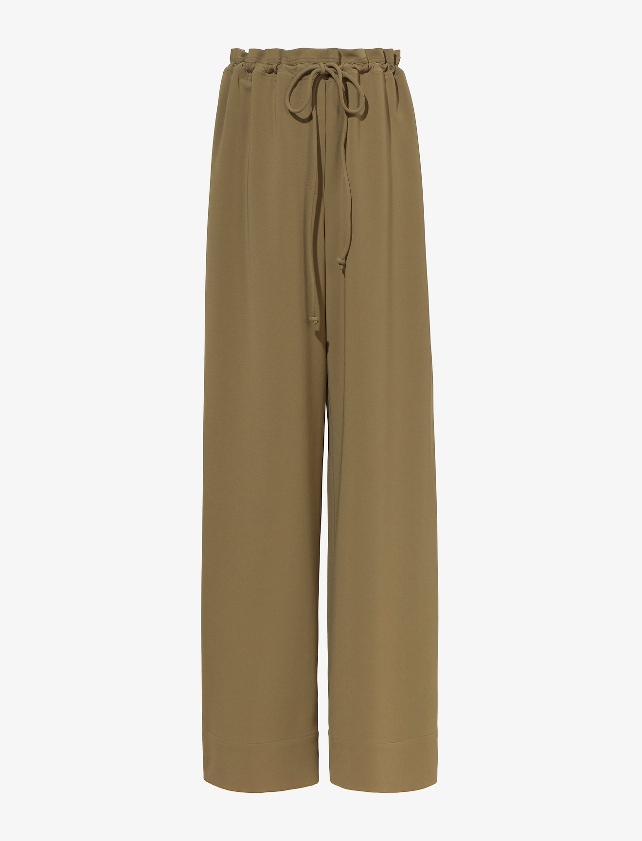 Matte Crepe Drawstring Pants #4