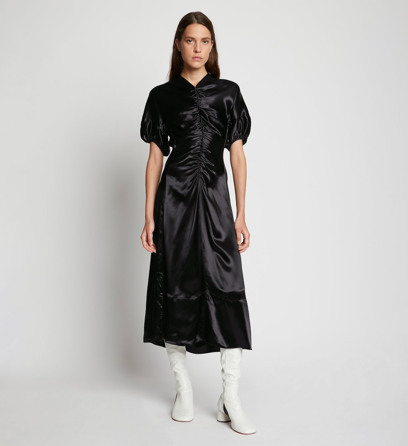 Glace Gathered Dress