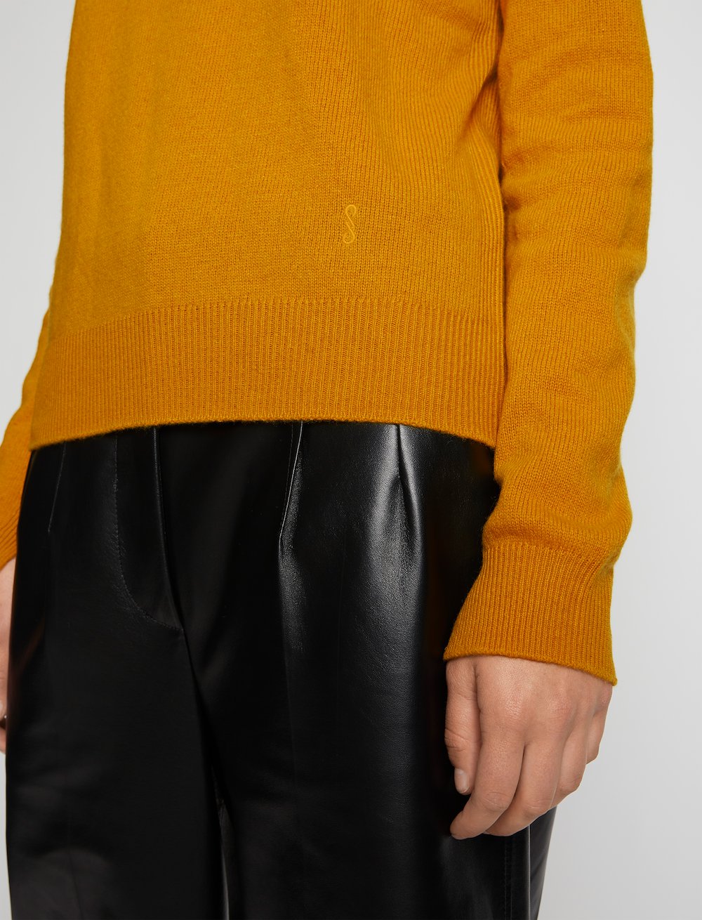 Eco Cashmere Sweater in orange Proenza Schouler