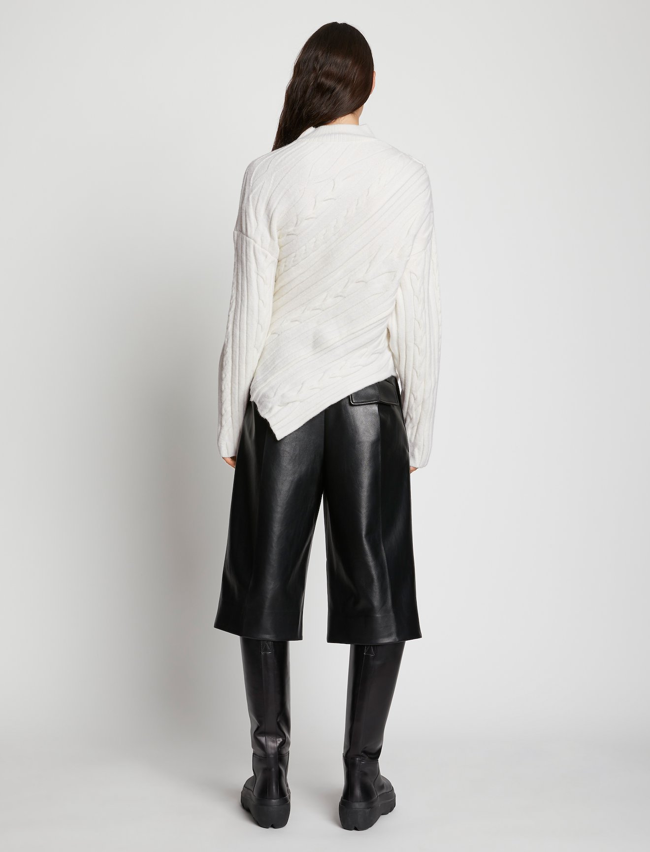 Bias Cable Sweater #3