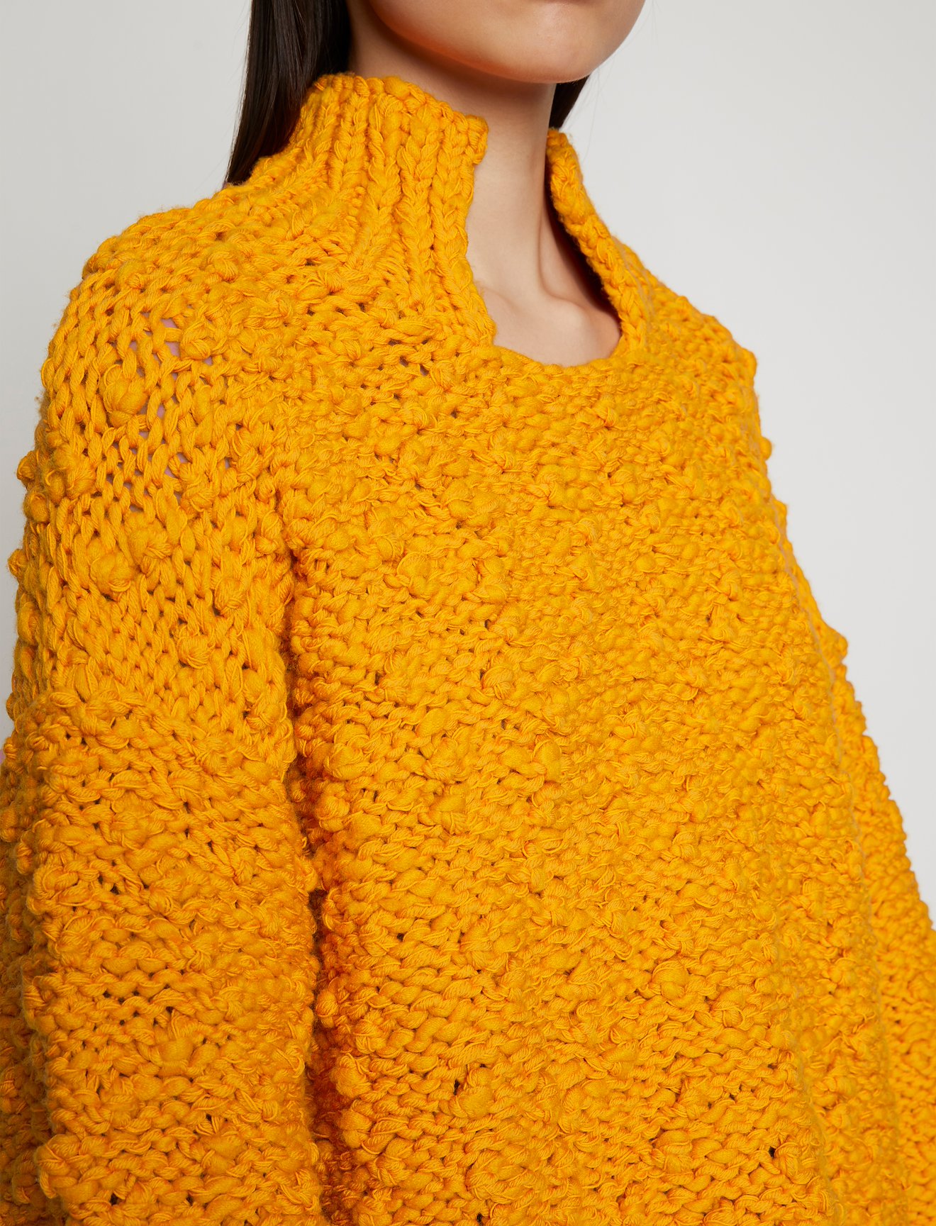 Hand Knit Oversized Sweater #4