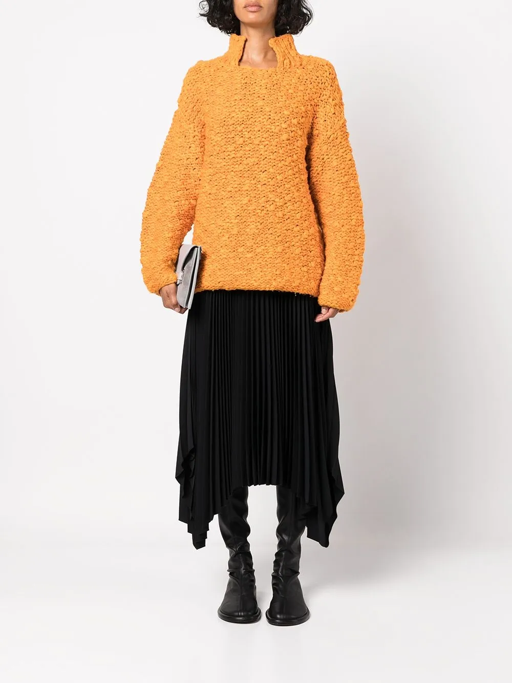 Proenza Schouler Grofgebreide trui - Geel