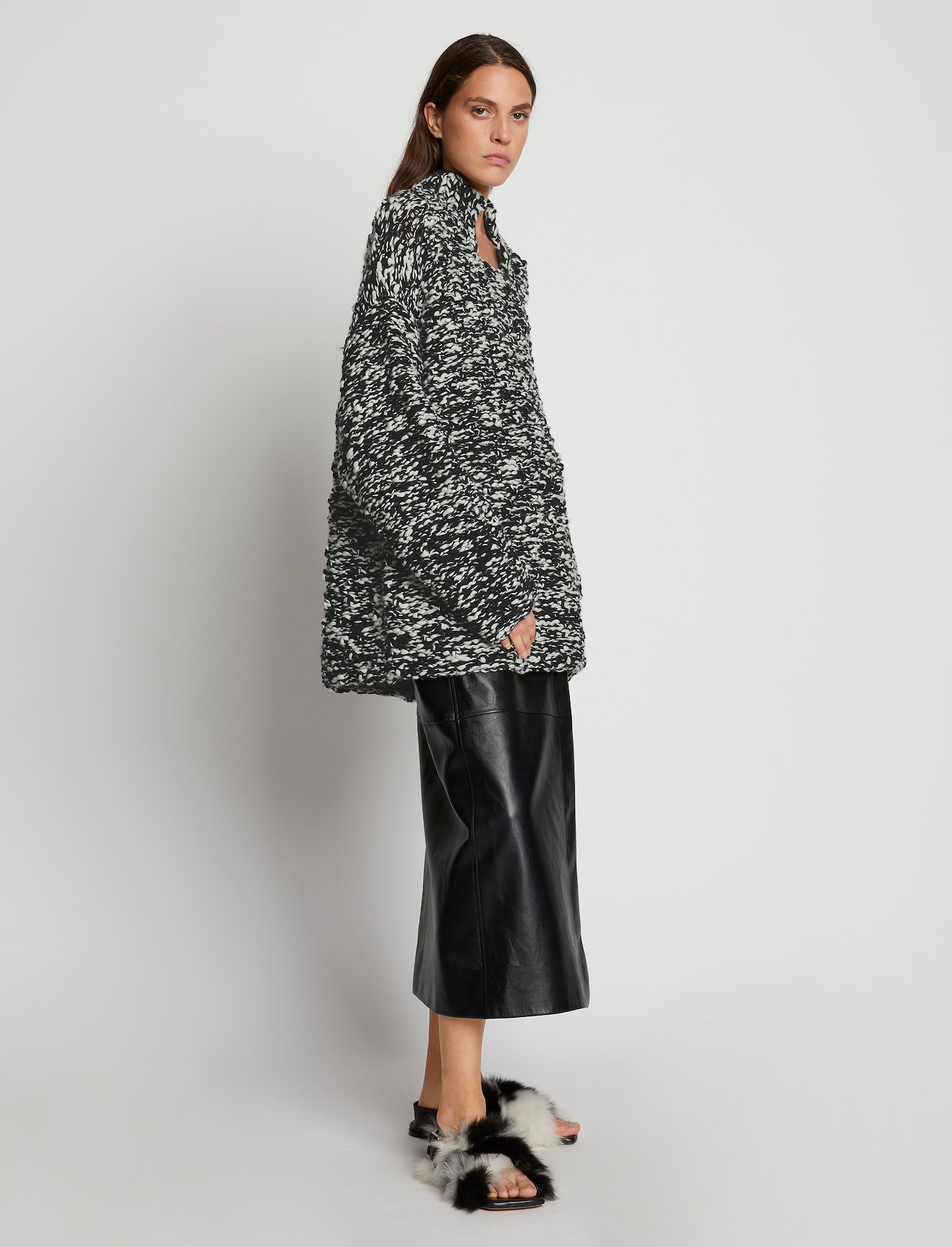 Hand Knit Oversized Sweater #2