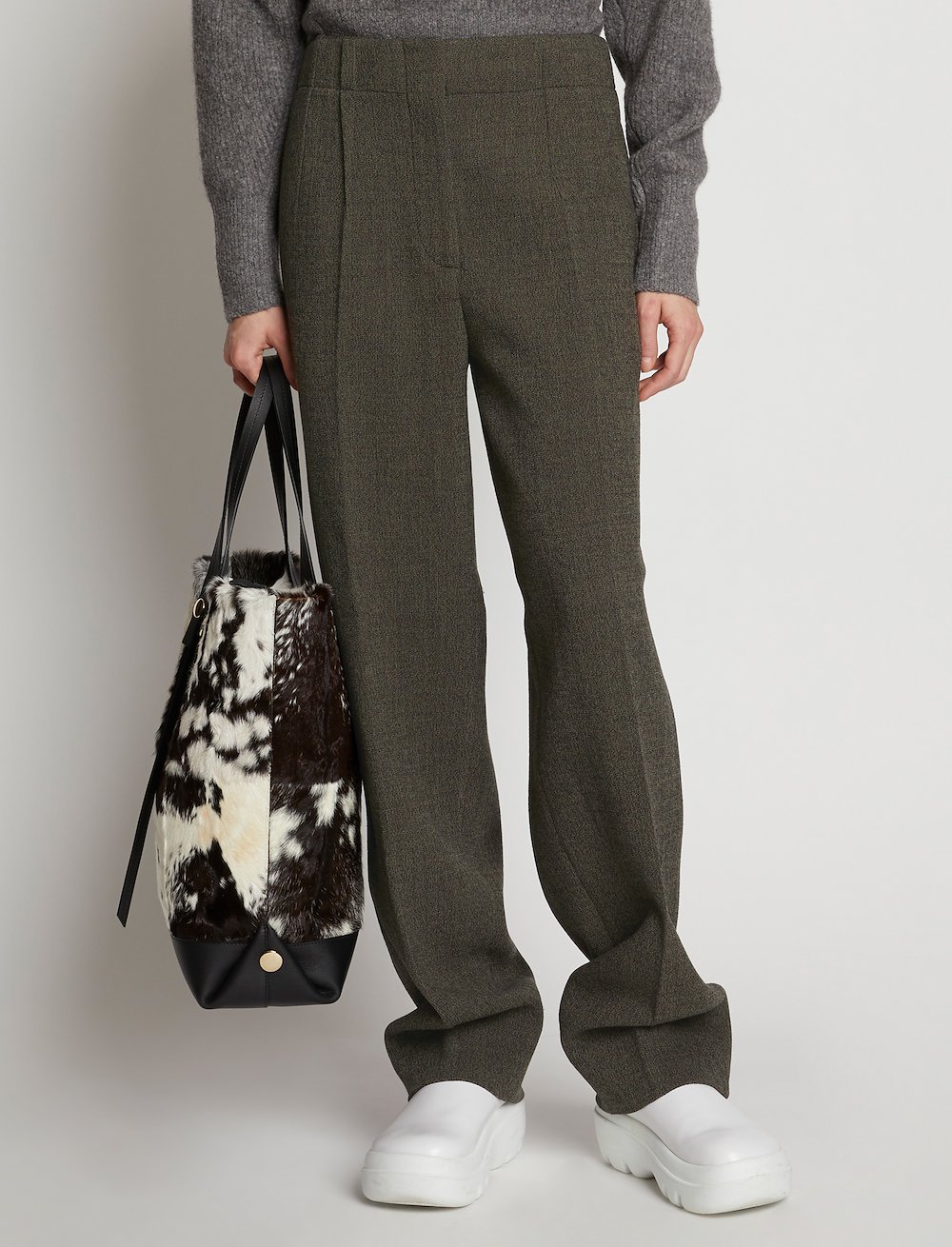 Bi-Stretch Melange Pants