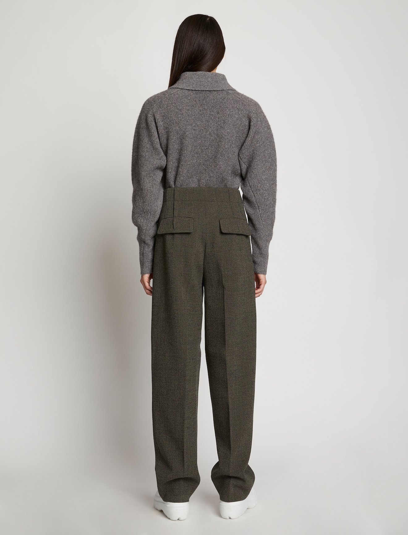 Bi-Stretch Melange Pants #2
