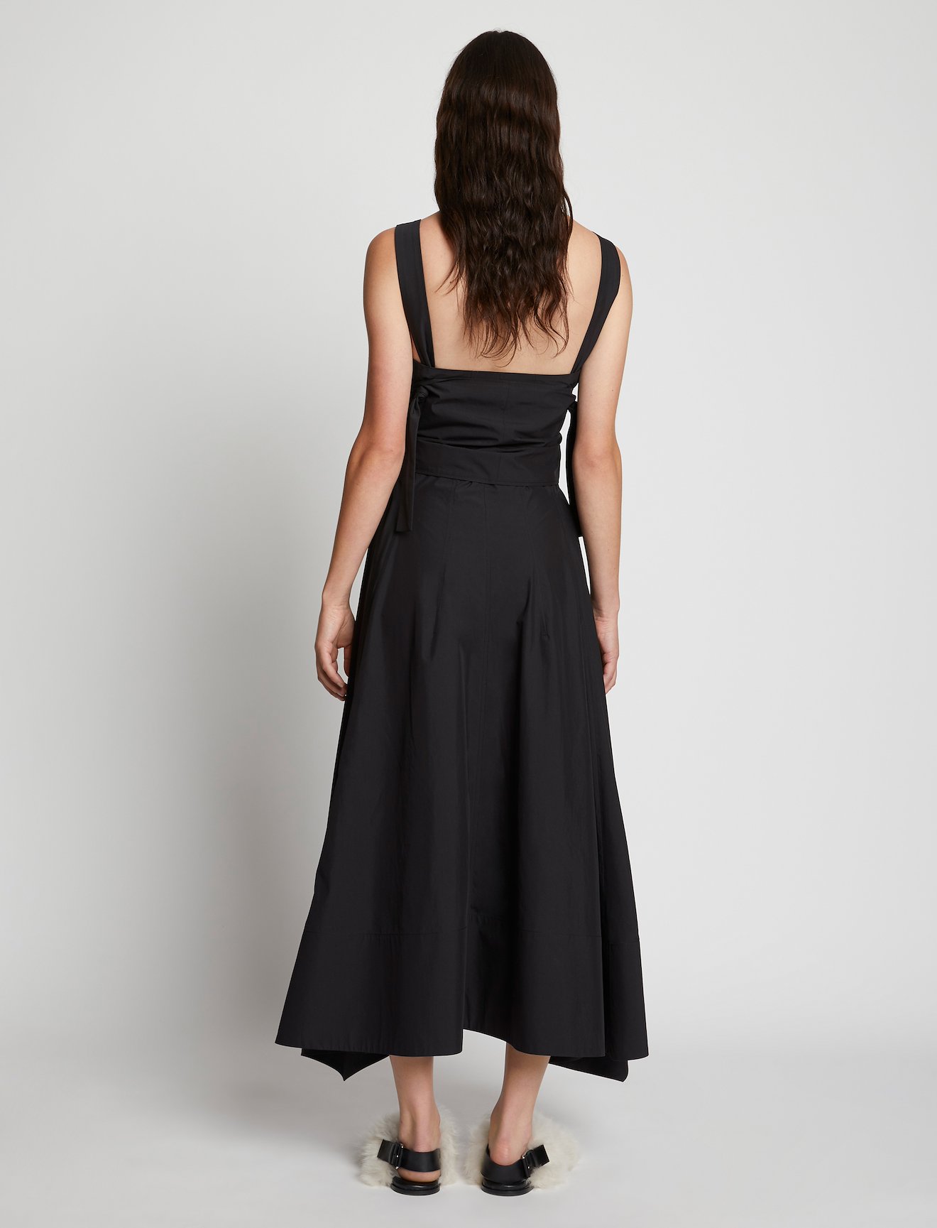 Poplin Waist Tie Dress #2
