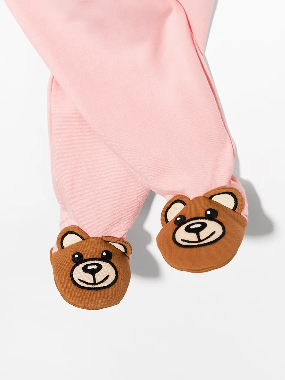 фото Moschino kids комплект teddy bear из комбинезона и шапки