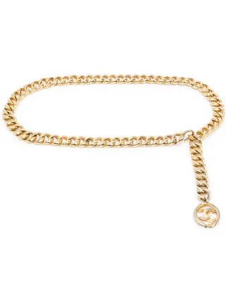 gold chain belt chanel