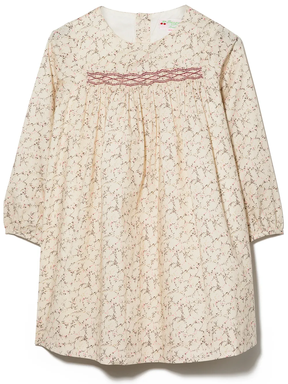 

Bonpoint floral print long-sleeve blouse - Neutrals