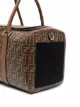 Fendi FF-print pet carrier