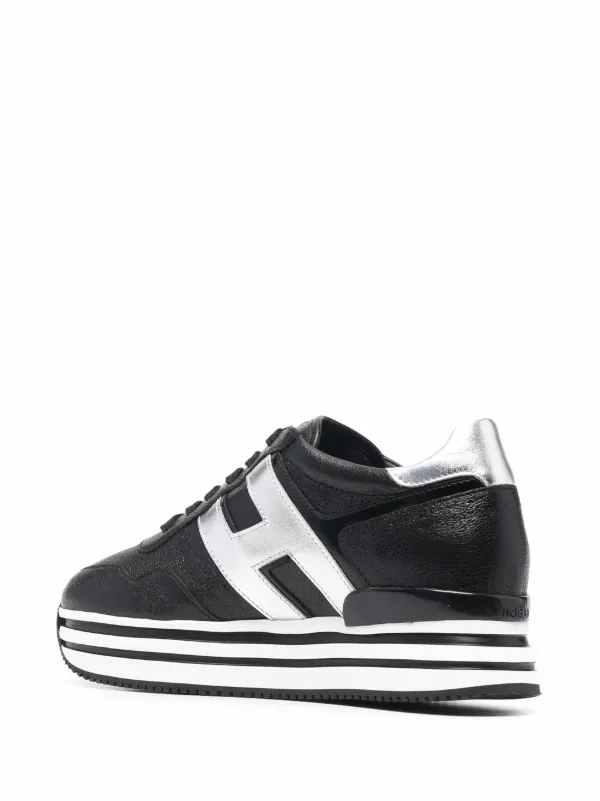 Hogan H222, women's platform sneakers | Hogan