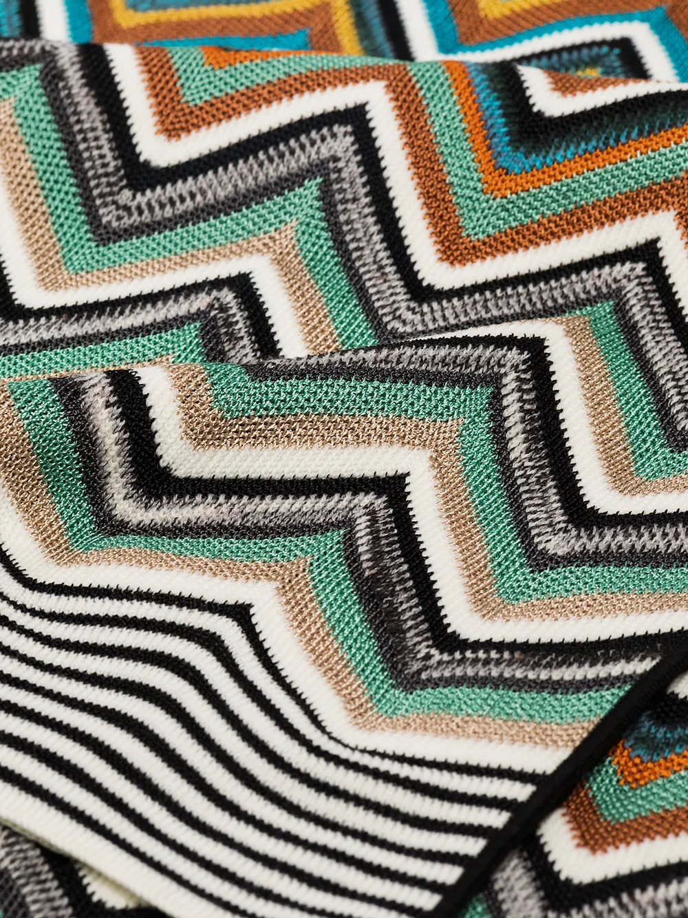 фото Missoni шарф с узором зигзаг
