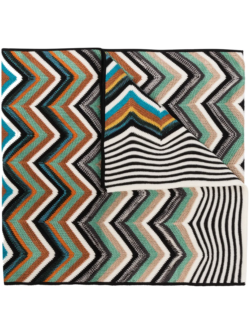 фото Missoni шарф с узором зигзаг