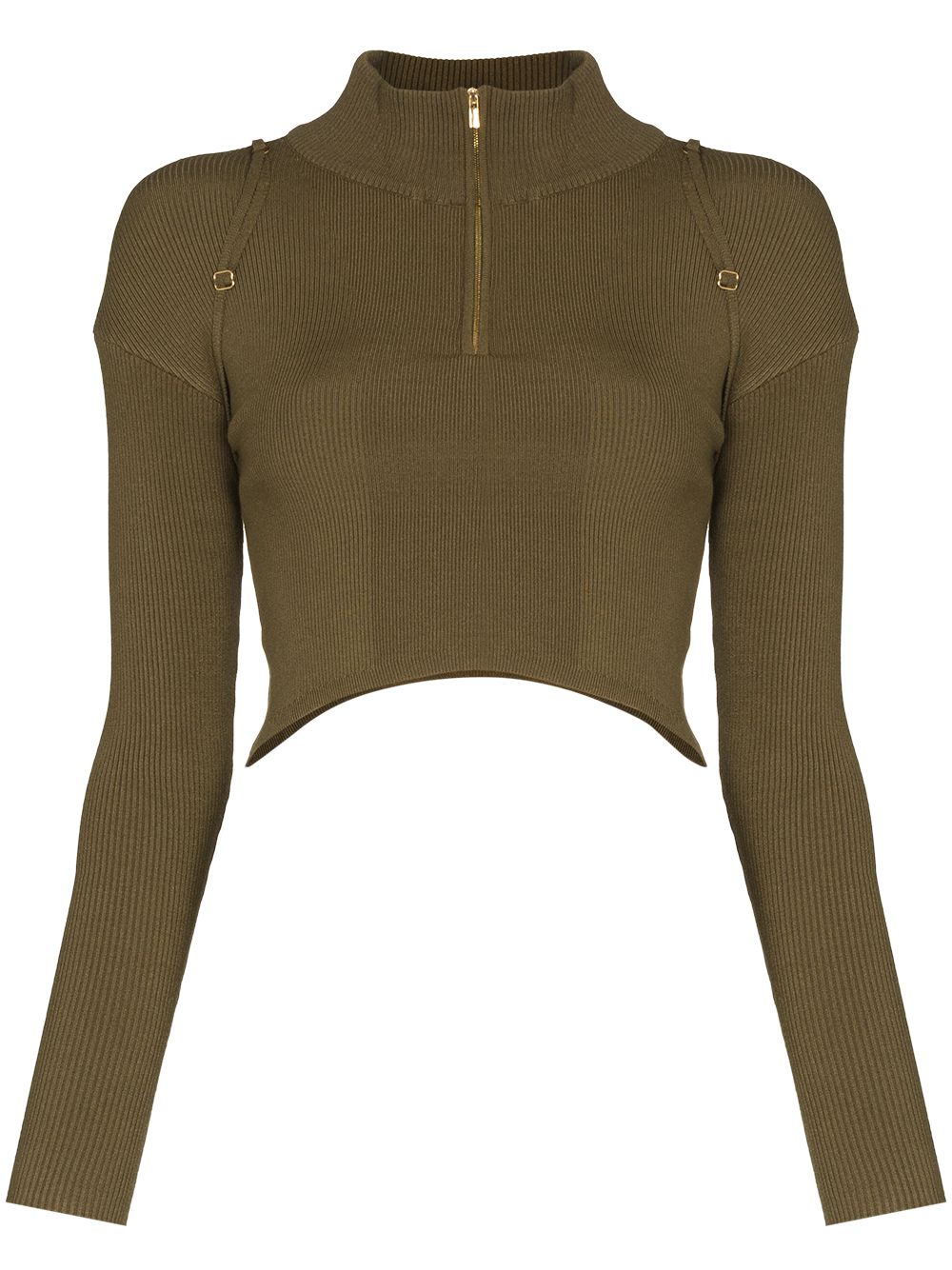 

Jacquemus La Maille Bormio knitted jumper - Green