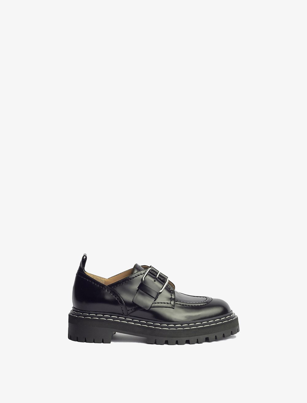 Lug Sole Buckle Oxfords