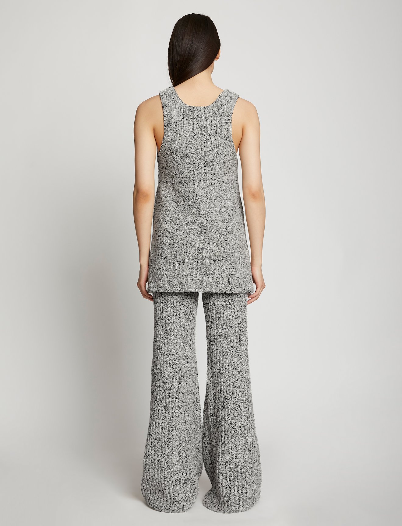Melange Boucle Knit Tank #3