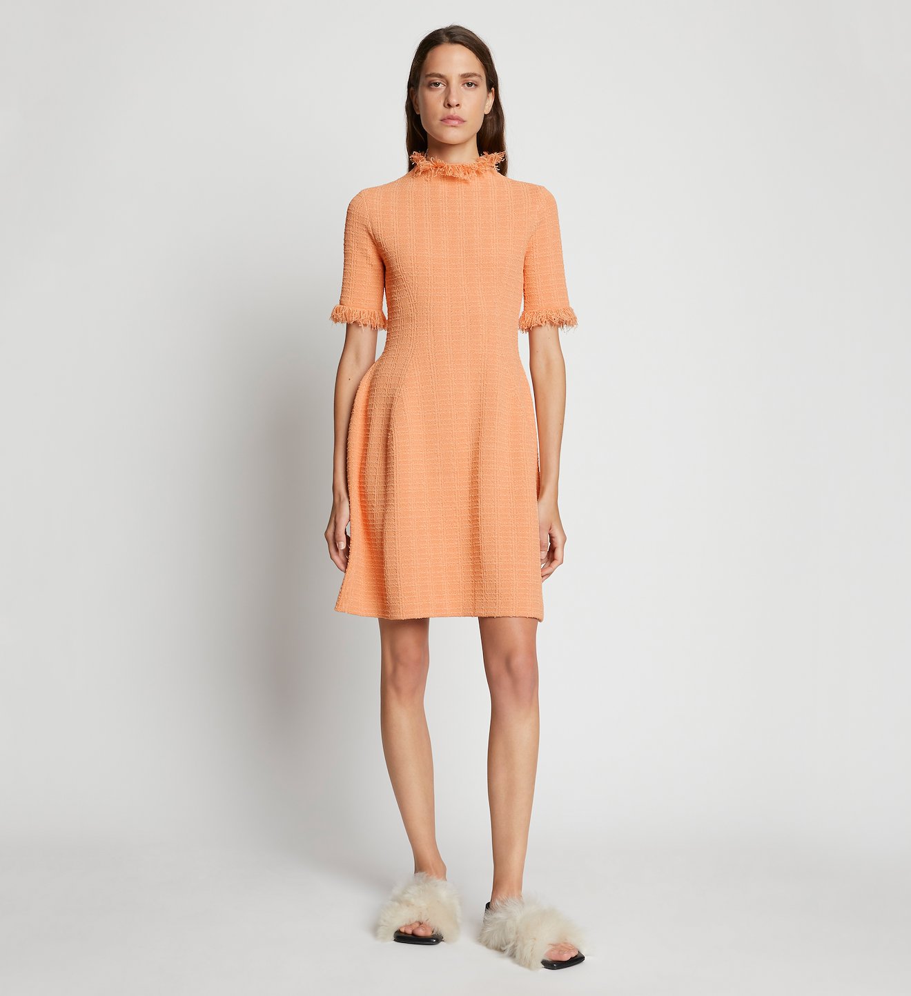 Viscose Jacquard Knit Dress
