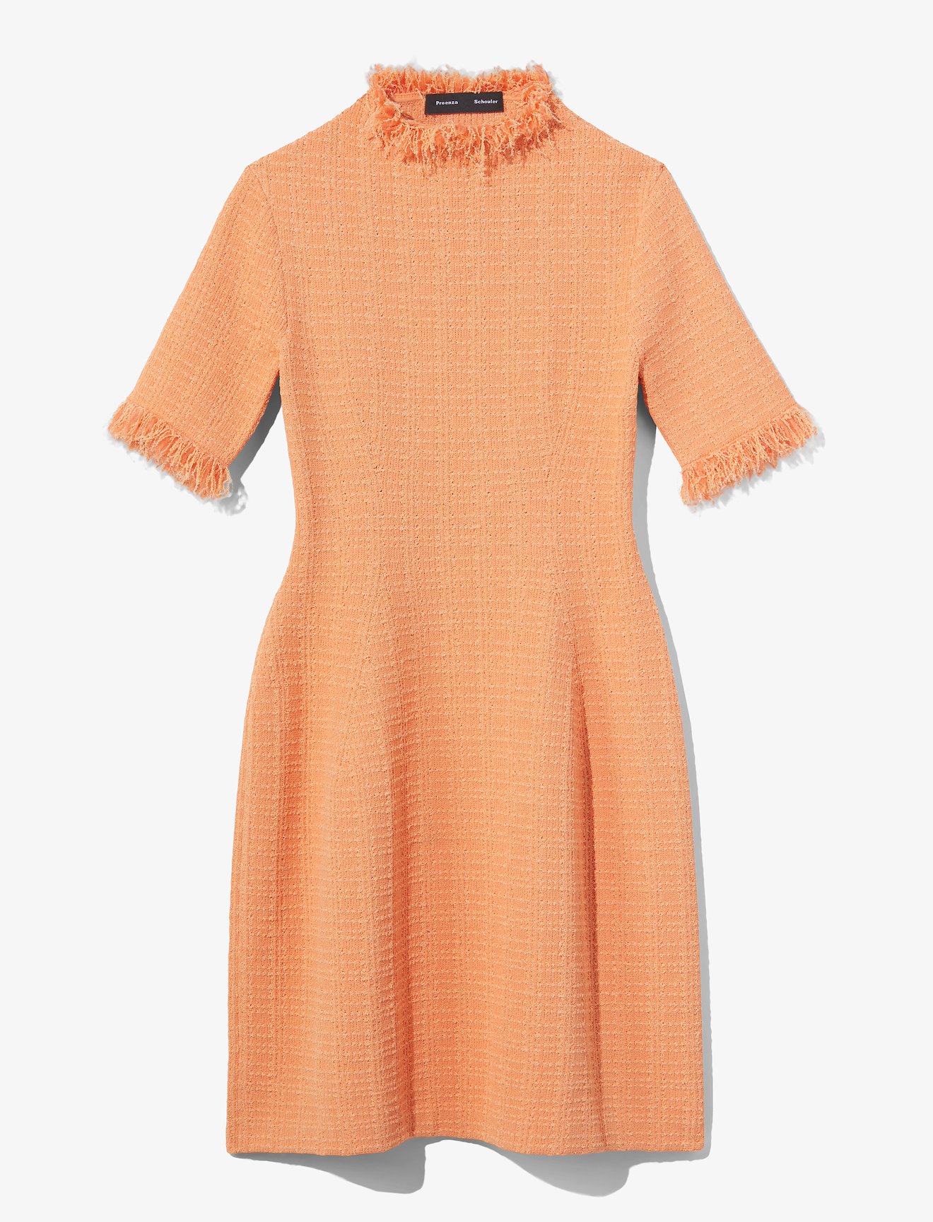 Viscose Jacquard Knit Dress #4