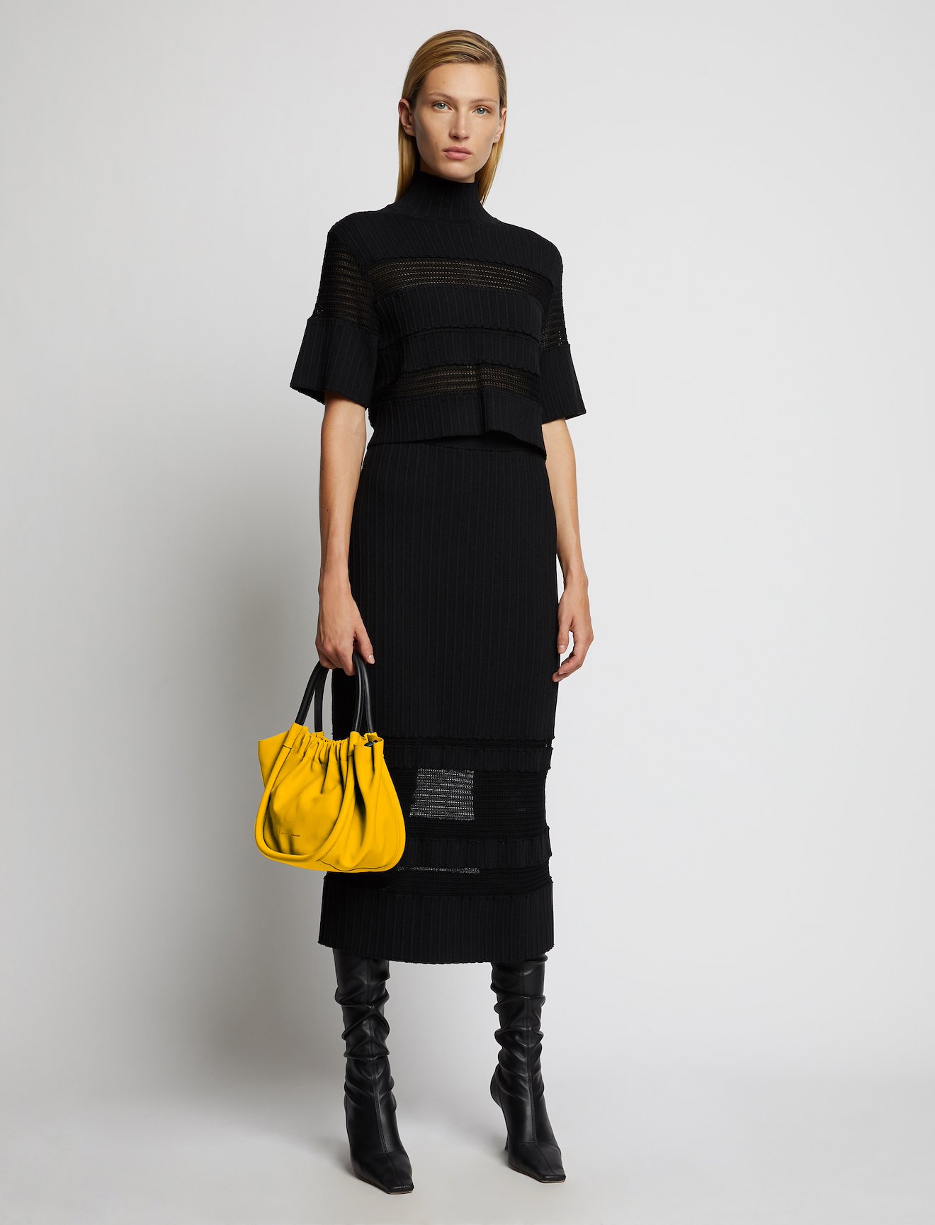 Small Ruched Crossbody Tote #2
