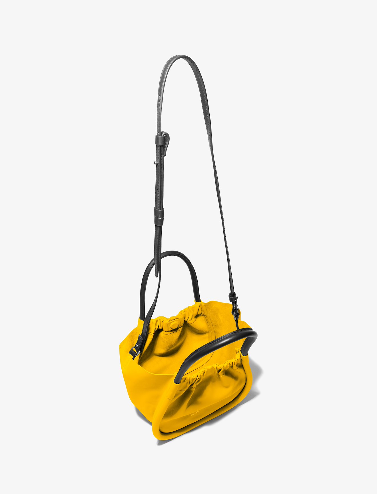 Small Ruched Crossbody Tote #4