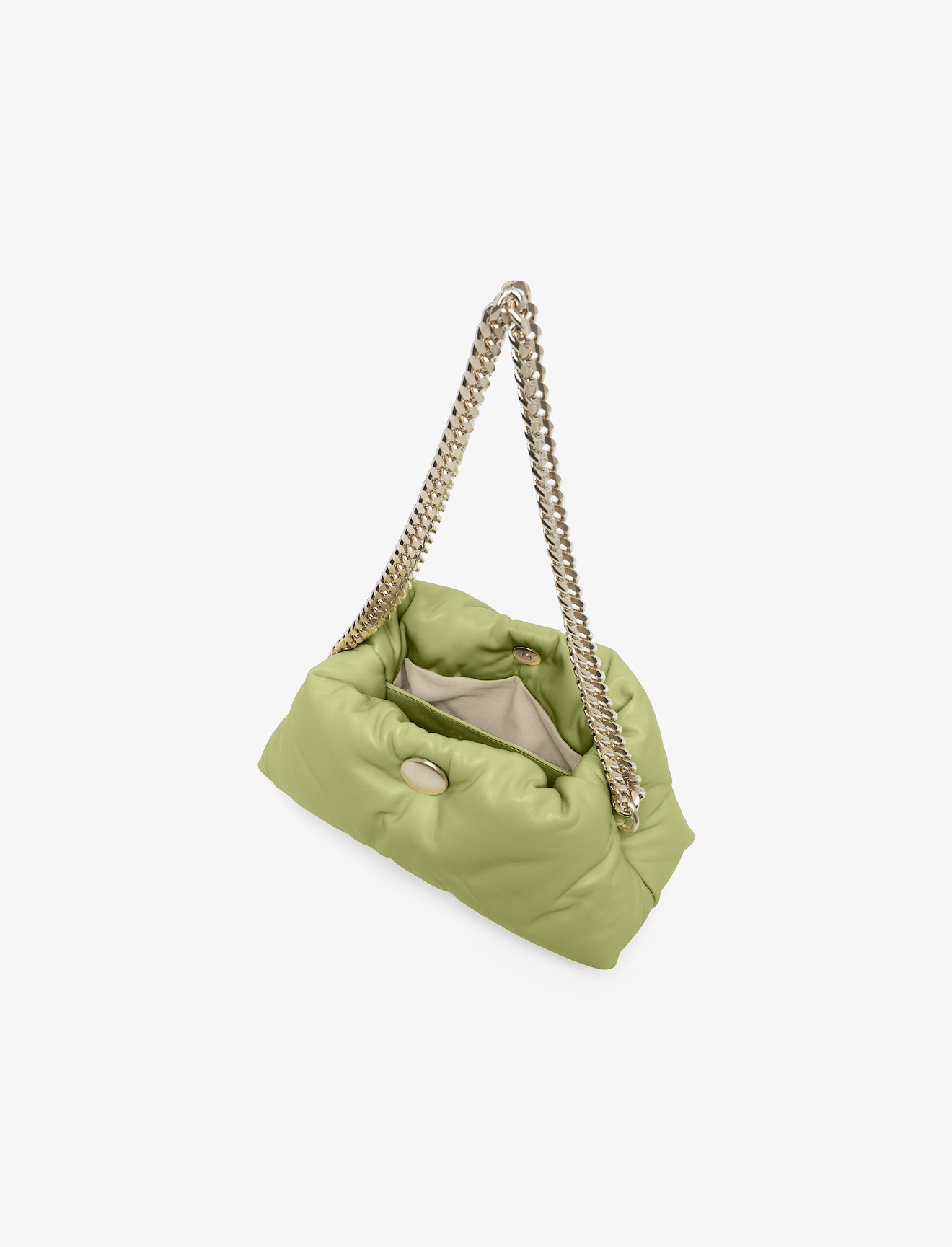 Small Puffy Chain Tobo Bag #4