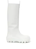 Proenza Schouler Storm leather knee-high boots - White