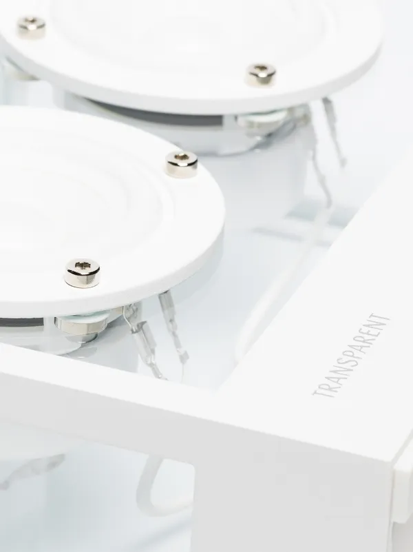 Transparent Small Transparent Speaker | White | FARFETCH