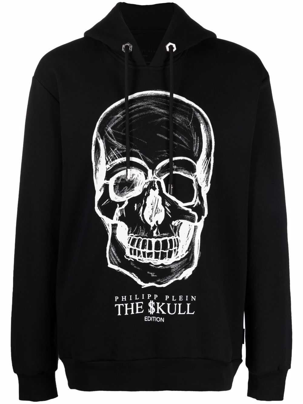 фото Philipp plein худи с графичным принтом skull