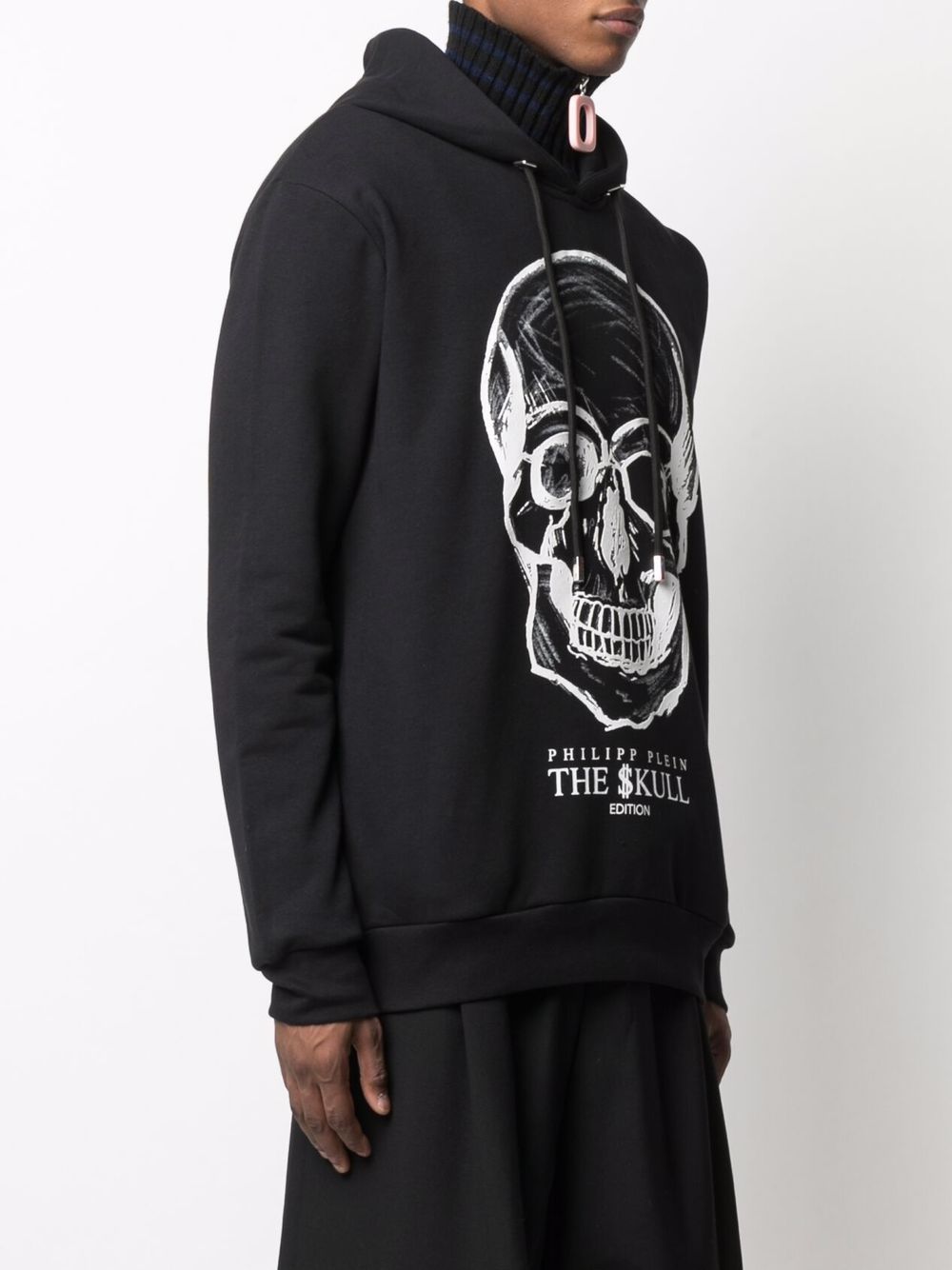 фото Philipp plein худи с графичным принтом skull